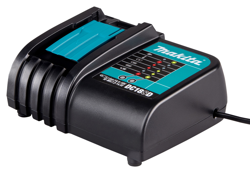Makita DC18SD Charger, Li-Ion, 14.4–18 V