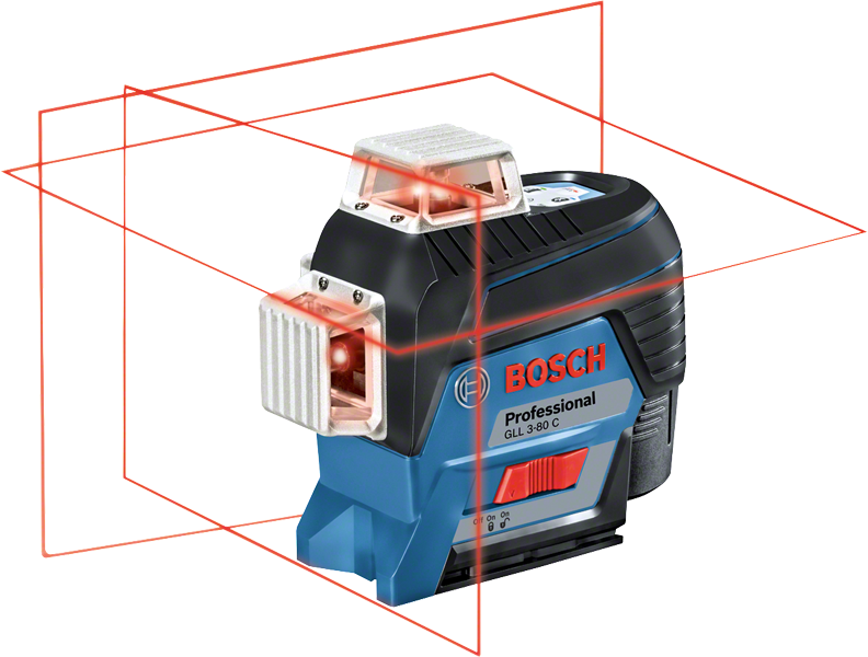 Bosch GLL 3-80 C Professional Linienlaser (0601063R00)