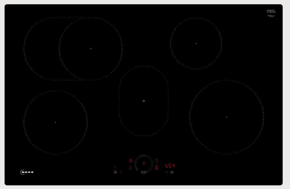 NEFF T58PHF1L0 N 70 Induction hob, self-contained (80 cm, flush-mounted)