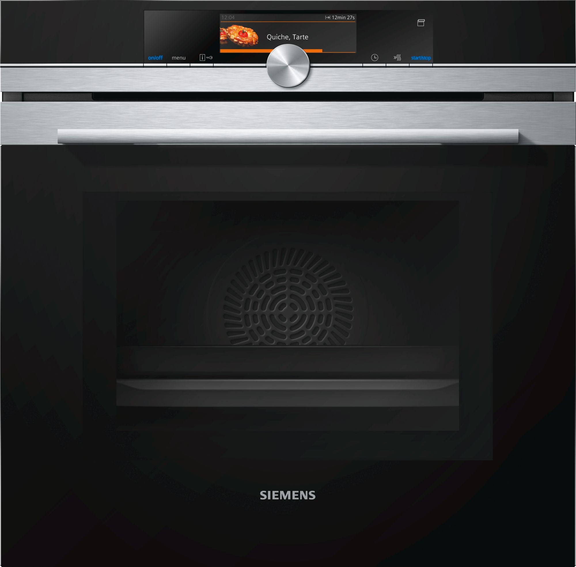 Siemens HN678G4S6 Mikrowellen-Backofen mit Dampfunterstützung