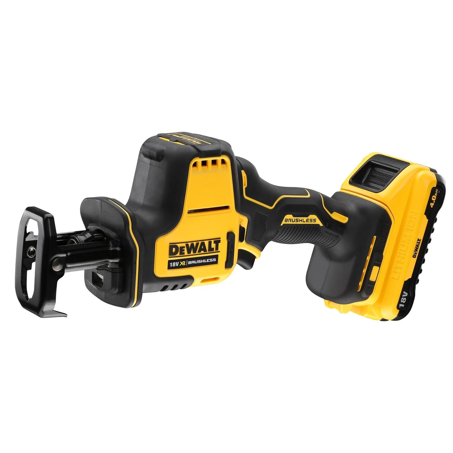 DeWalt DCS369N 18V XR Brushless Akku-Kompakt-Säbelsäge – ohne Akku und Ladegerät
