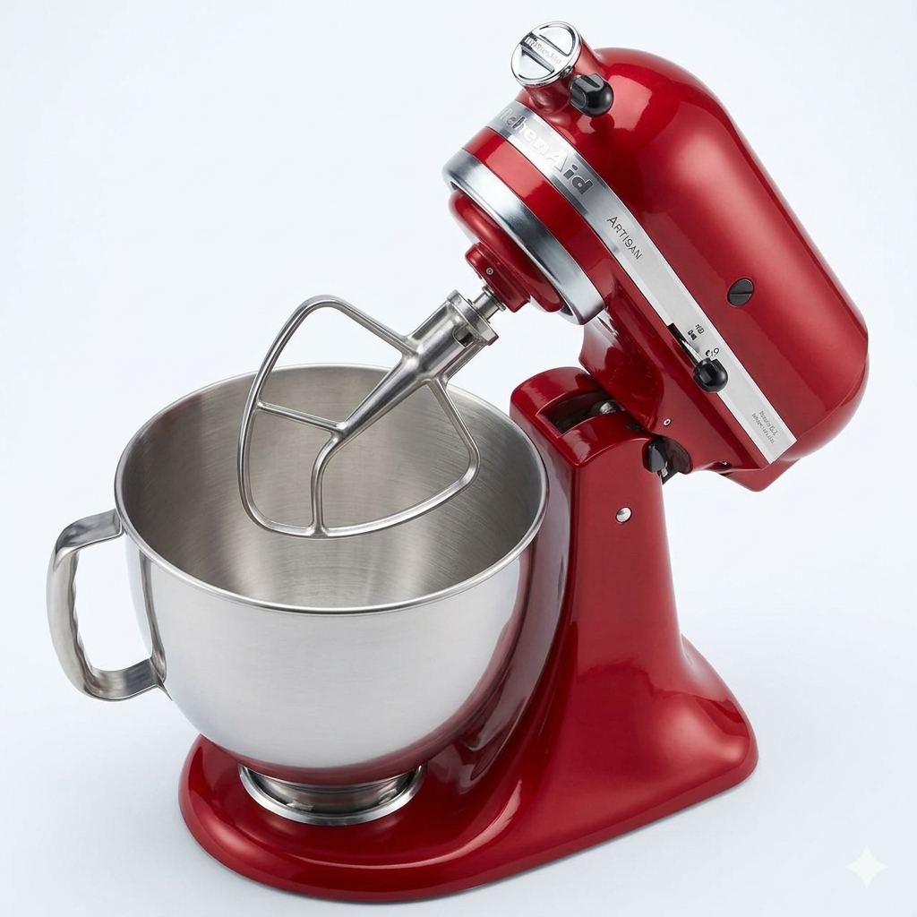 KitchenAid Artisan Premium 5KSM185PSECA Küchenmaschine Liebesapfelrot
