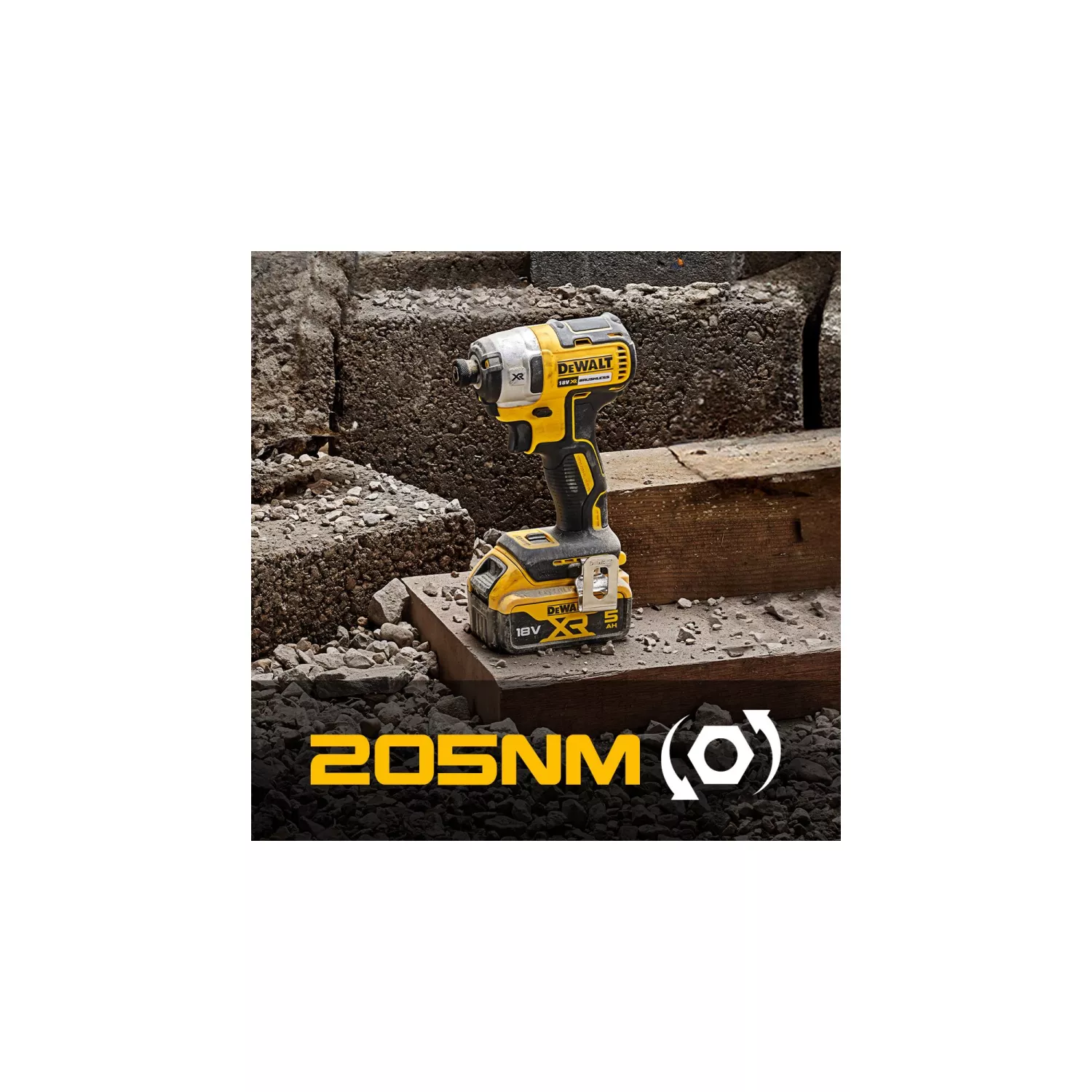 DeWalt DCF887N 18V XR Brushless Schlagschrauber 205 Nm – Solo