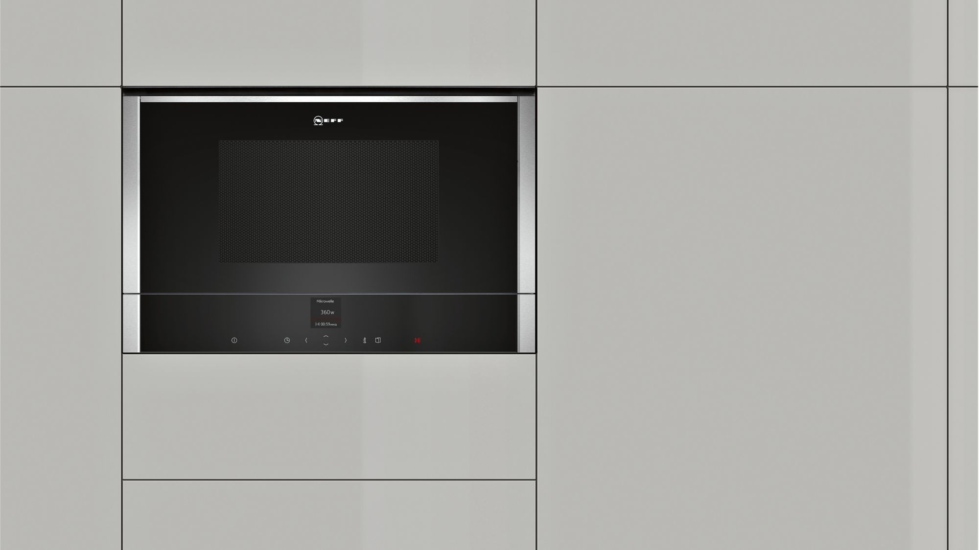 Neff C17GR01N0 (CGR1701N) Einbau-Mikrowelle mit Grill