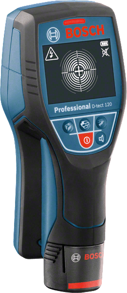 Bosch Professional D-tect 120 Professional Wallscanner (0601081300), max. Ortungstiefe 12 cm