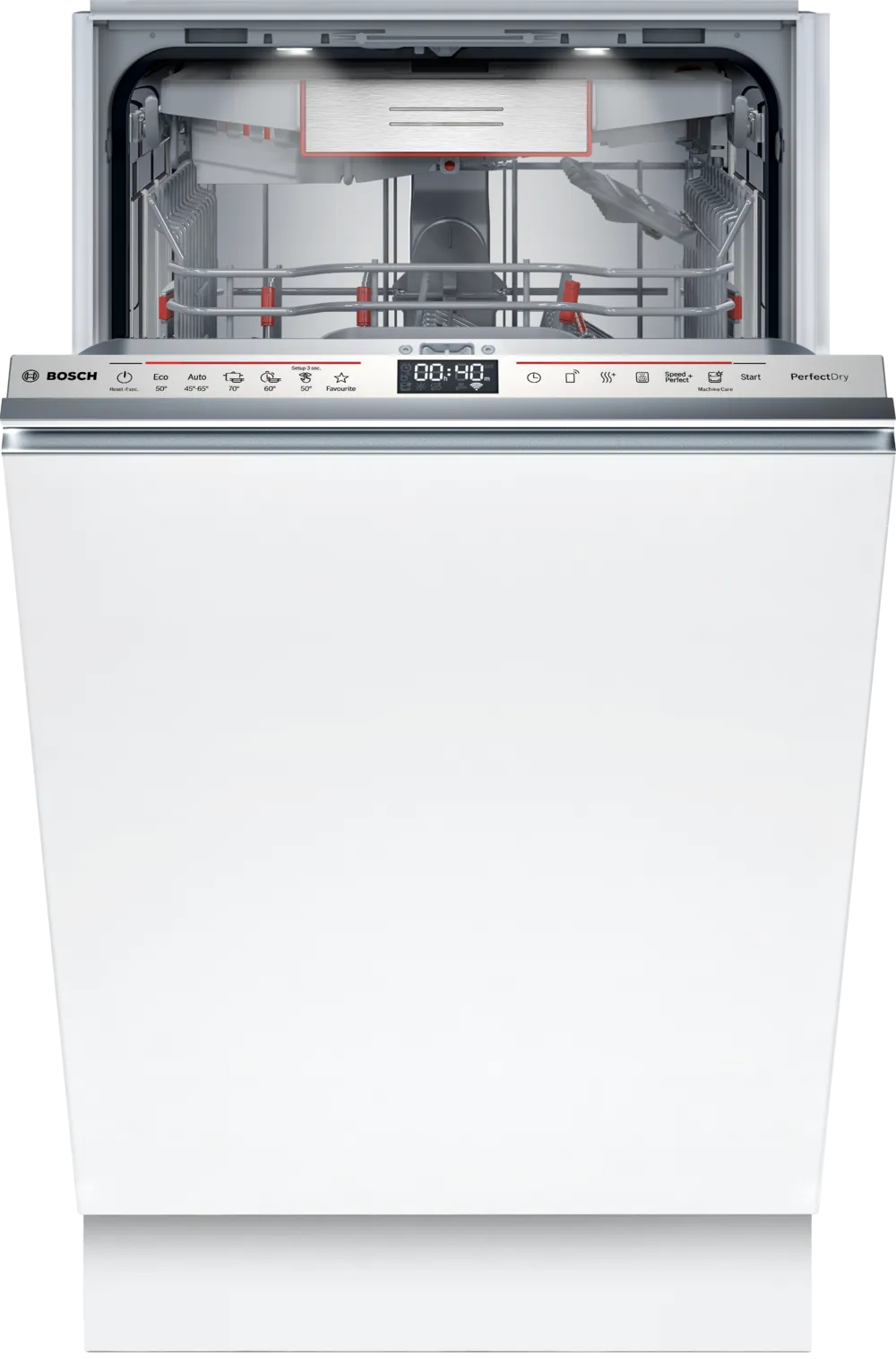 Bosch SPV6YMX08E Serie 6 Vollintegrierter Geschirrspüler 45 CM