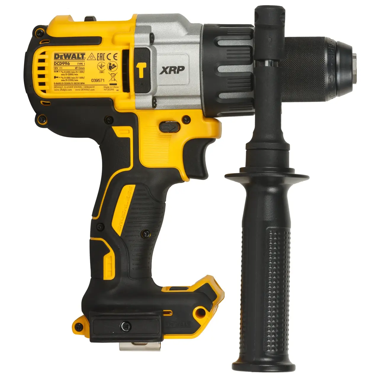 DeWalt DCD996NT-XJ 18V XR Akku-Schlagbohrschrauber – 95 Nm – Brushless – 3-Gang – TSTAK