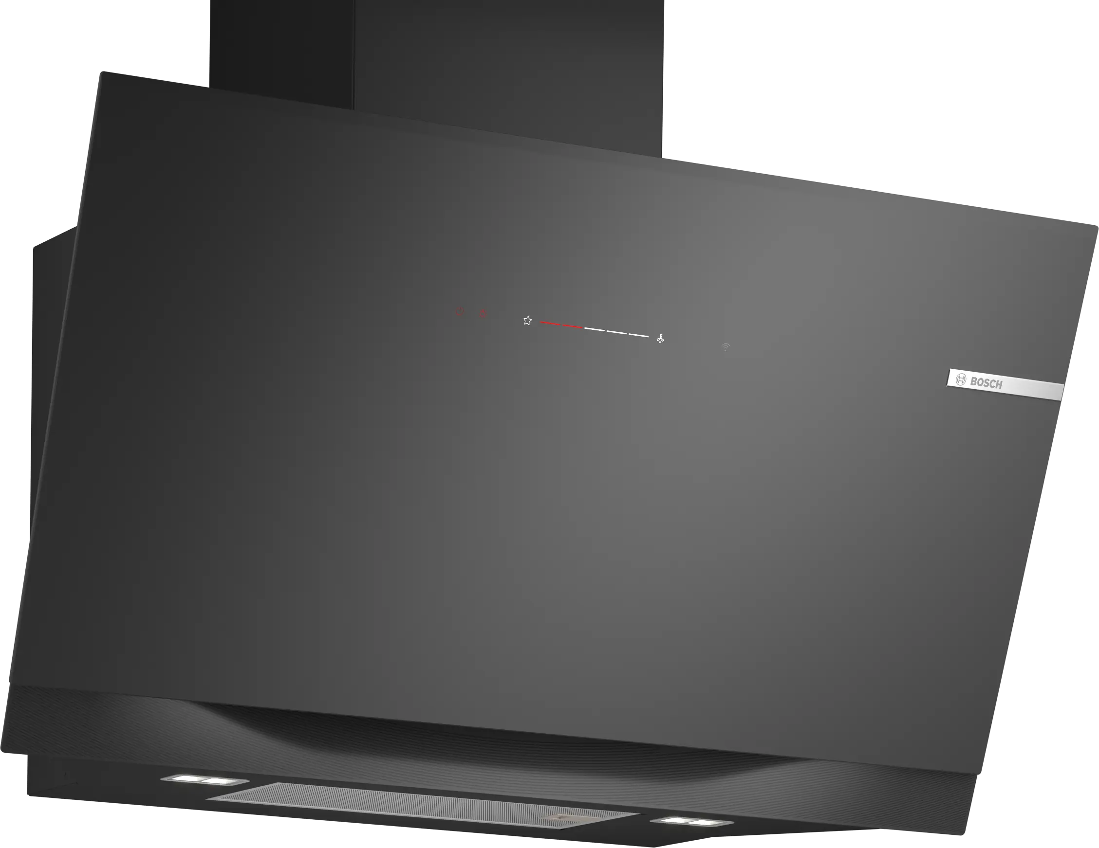 Bosch DWK91LT60 Serie 8 Wandesse 90 cm Klarglas schwarz bedruckt, Schwarz