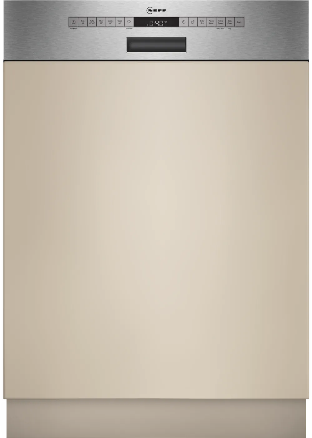 Neff N 50 Geschirrspüler integrierbar 60 cm Gebürsteter Stahl S145HTS06E
