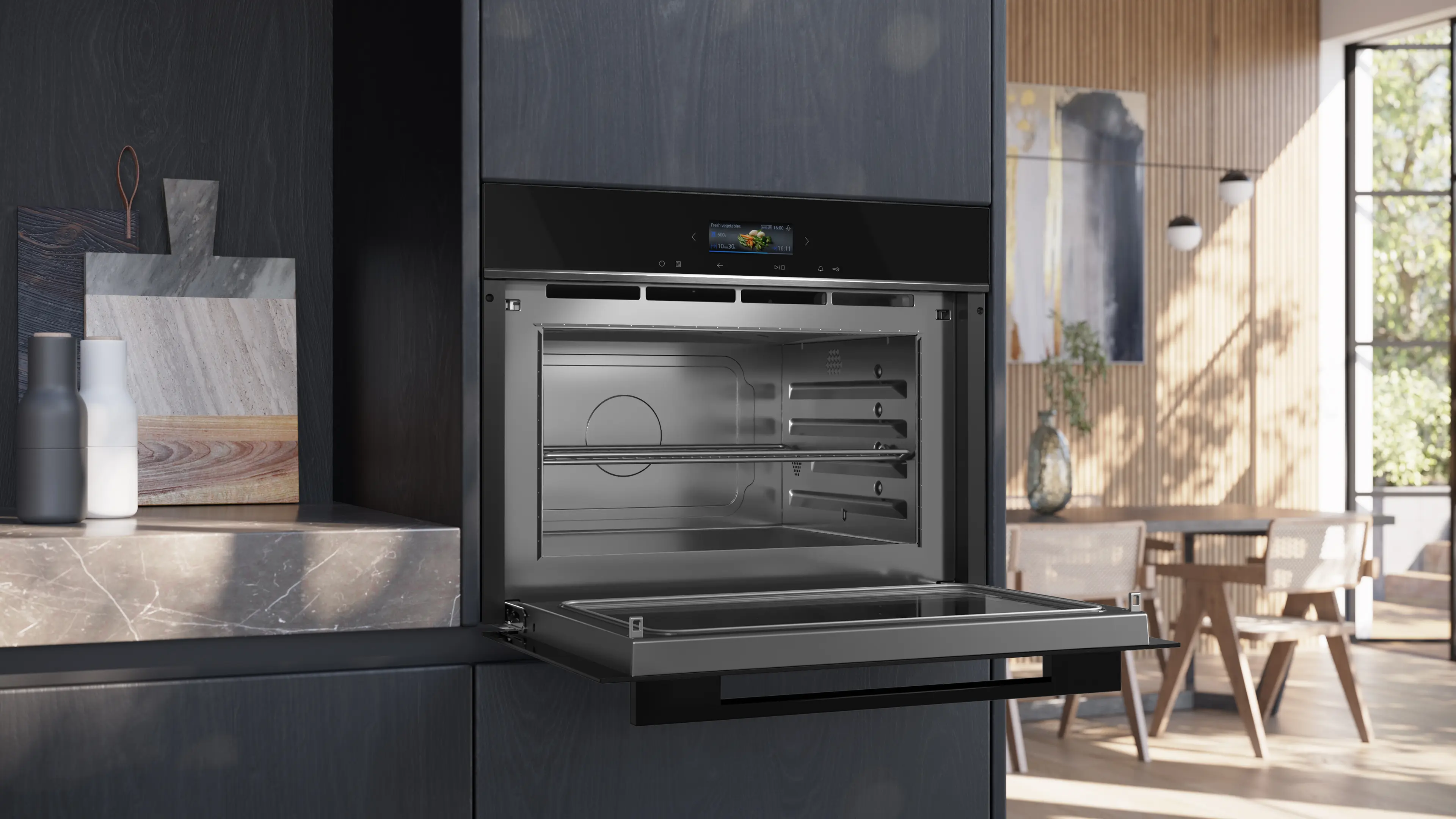 Siemens Siemens iQ700 Einbau-Mikrowelle mit Grill (CE732GXB1)