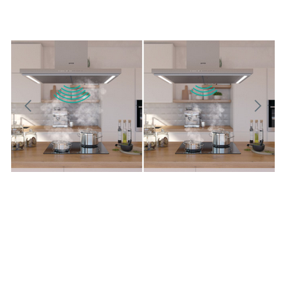 Gorenje GHV63B Dunstabzug schräg 60cm