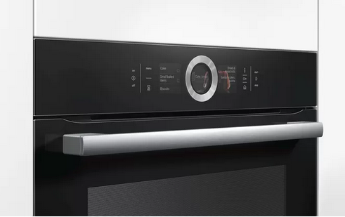 Bosch CSG656RB7 Elektro-Backofen mit Dampfgarer vulkan schwarz