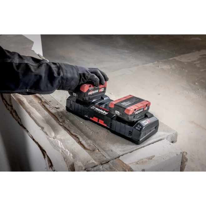 Metabo Basis-Set 2x LiHD 10Ah + ASC 145 DUO + metaBOX 685143000