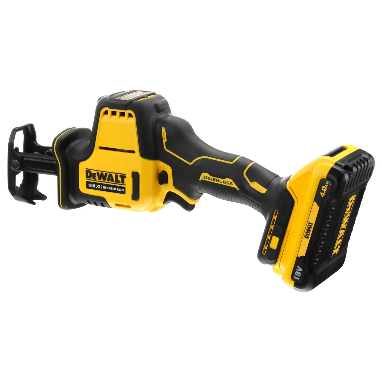 DeWalt DCS369N 18V XR Brushless Akku-Kompakt-Säbelsäge – ohne Akku und Ladegerät
