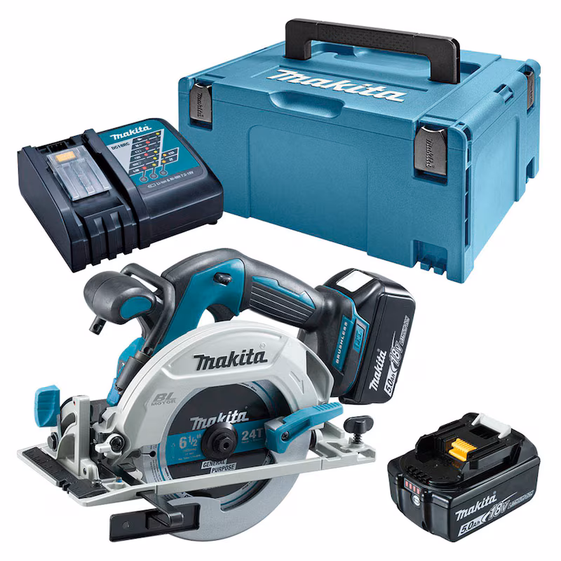 Makita Akku-Handkreissäge LXT DHS680RTJ 18 V • 5.000 U/min • 165 mm