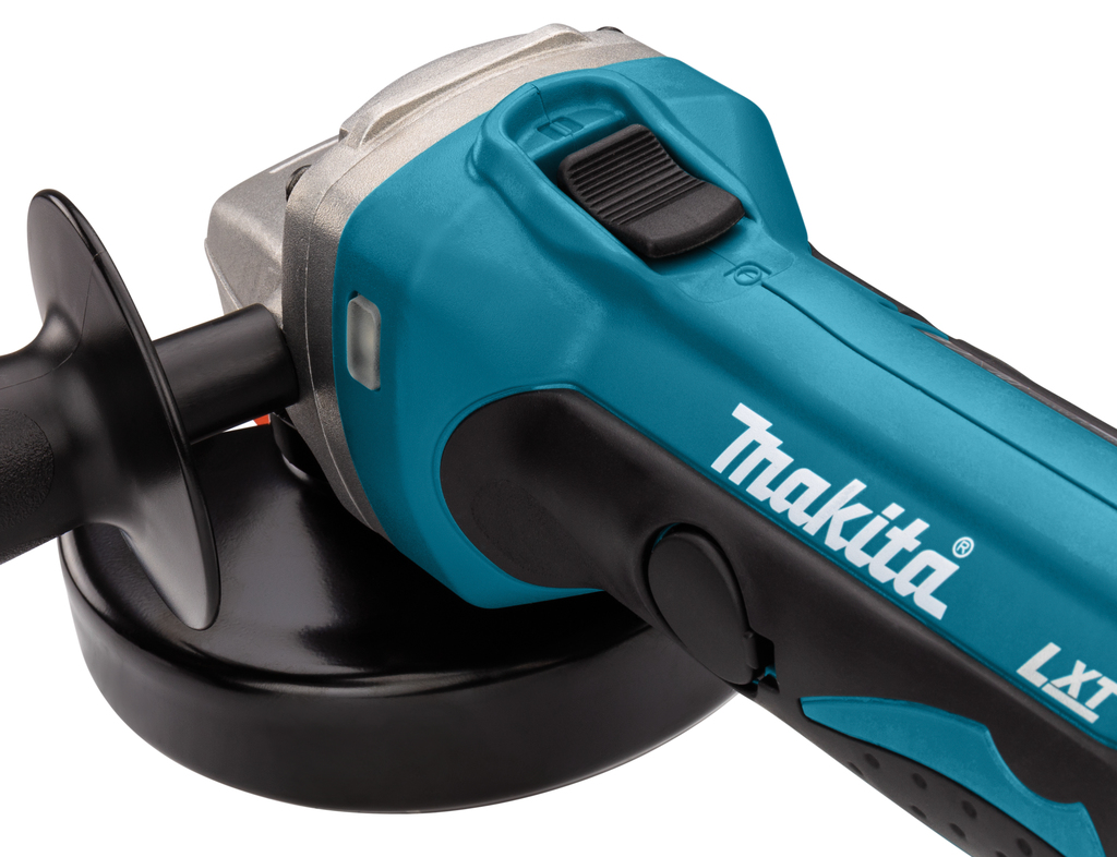 Makita DGA452ZJ Akku-Winkelschleifer 18 V – 115 mm inkl. MAKPAC, ohne Akku und Ladegerät
