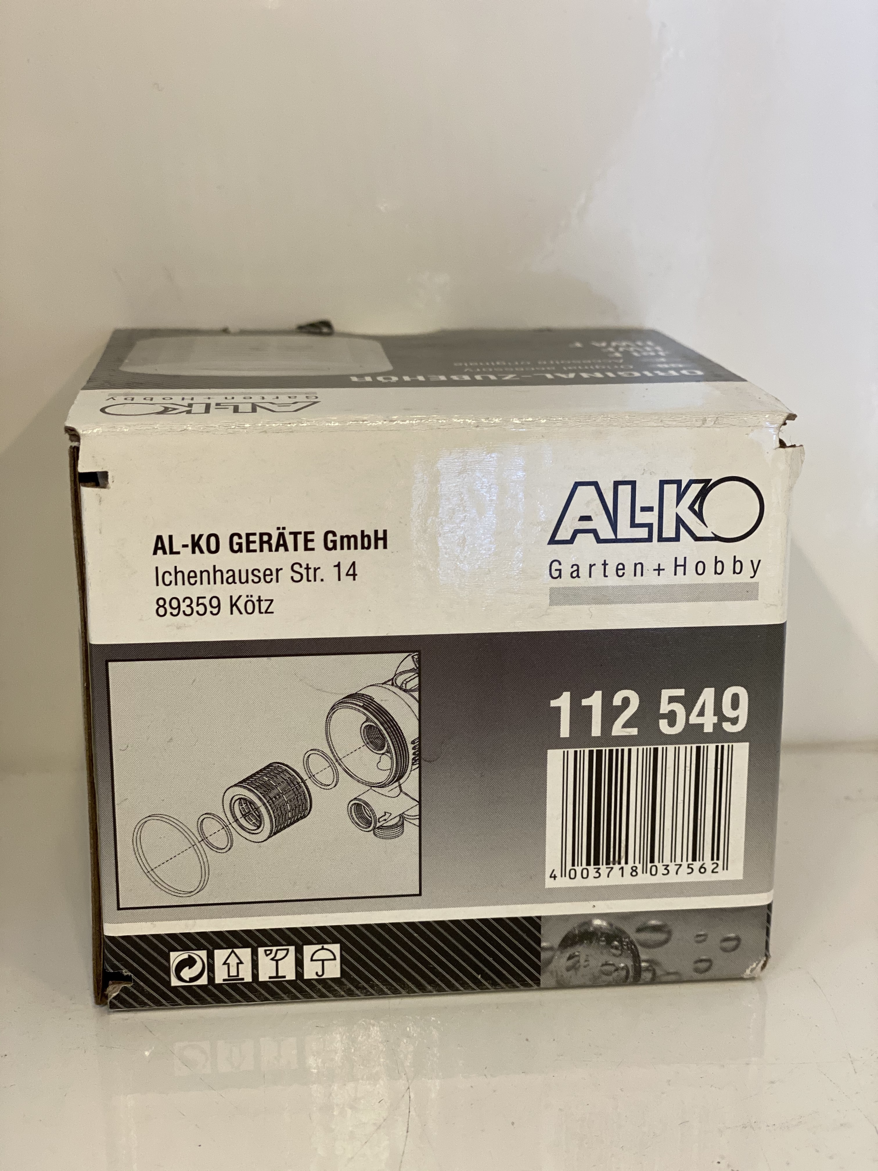 1111 AL-KO Filtereinsatz für Pumpenmodelle Jet F / HW F / HWA F, Kunststoff (112549)