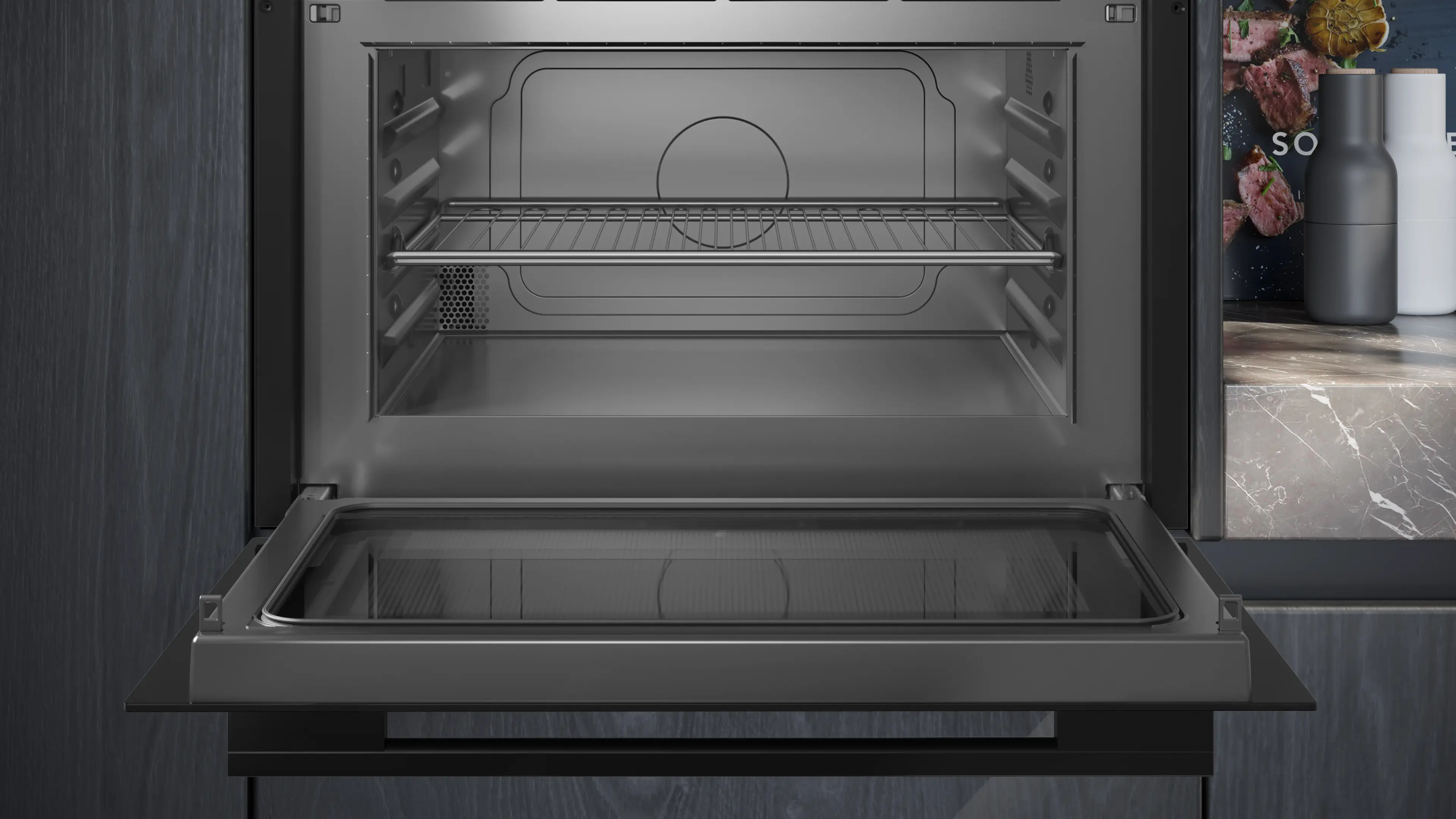 Siemens Siemens iQ700 Einbau-Mikrowelle mit Grill (CE732GXB1)