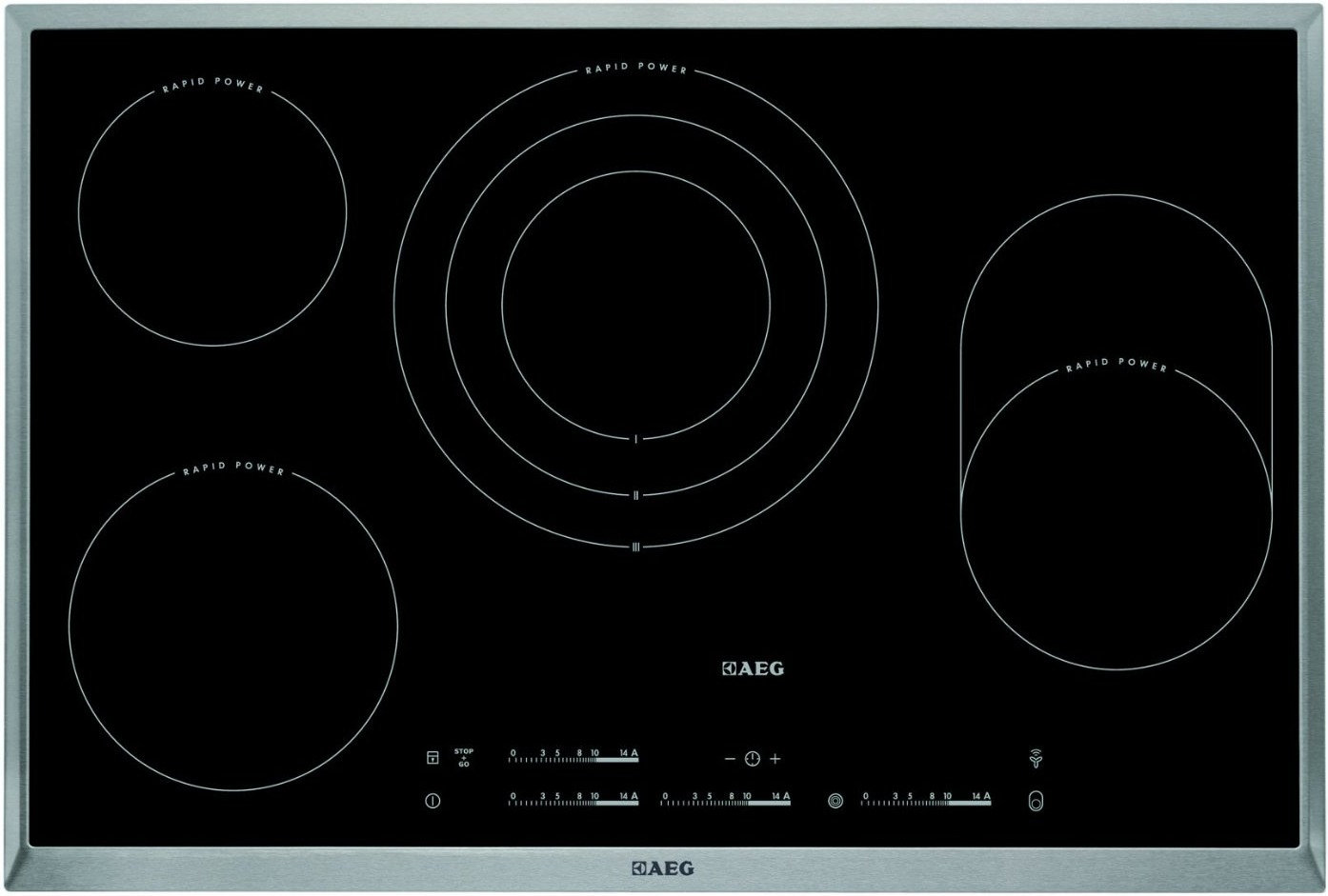 AEG HK854870XB Glaskeramikkochfeld