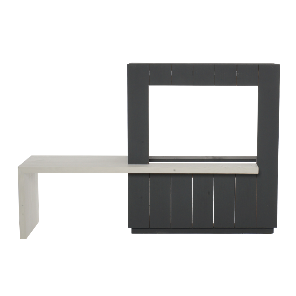 5957250_0 Livin´flame Memphis Kaminverkleidung + Sitzbank