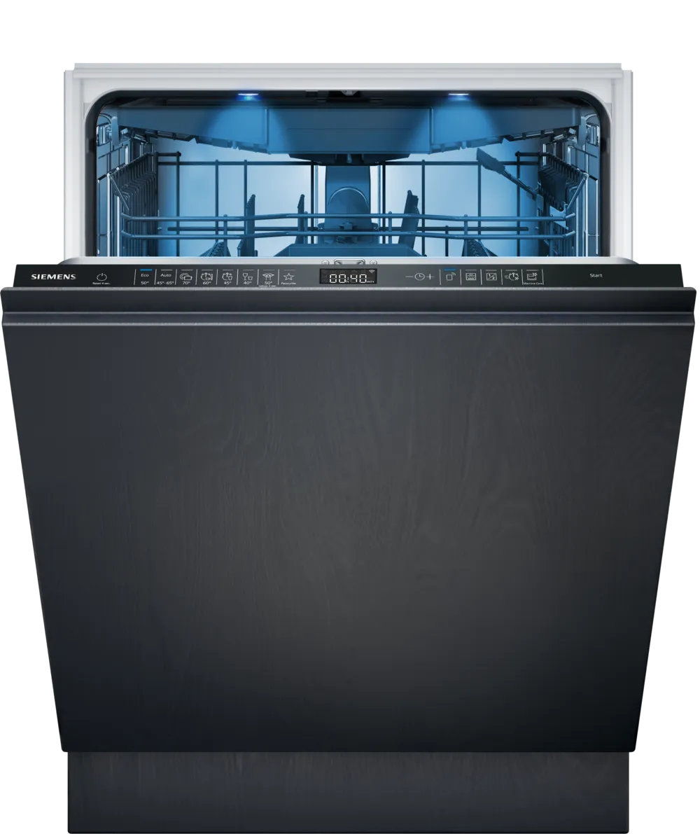 Siemens iQ500 SX95EX12CE Vollintegrierter Geschirrspüler 60 cm XXL, varioScharnier