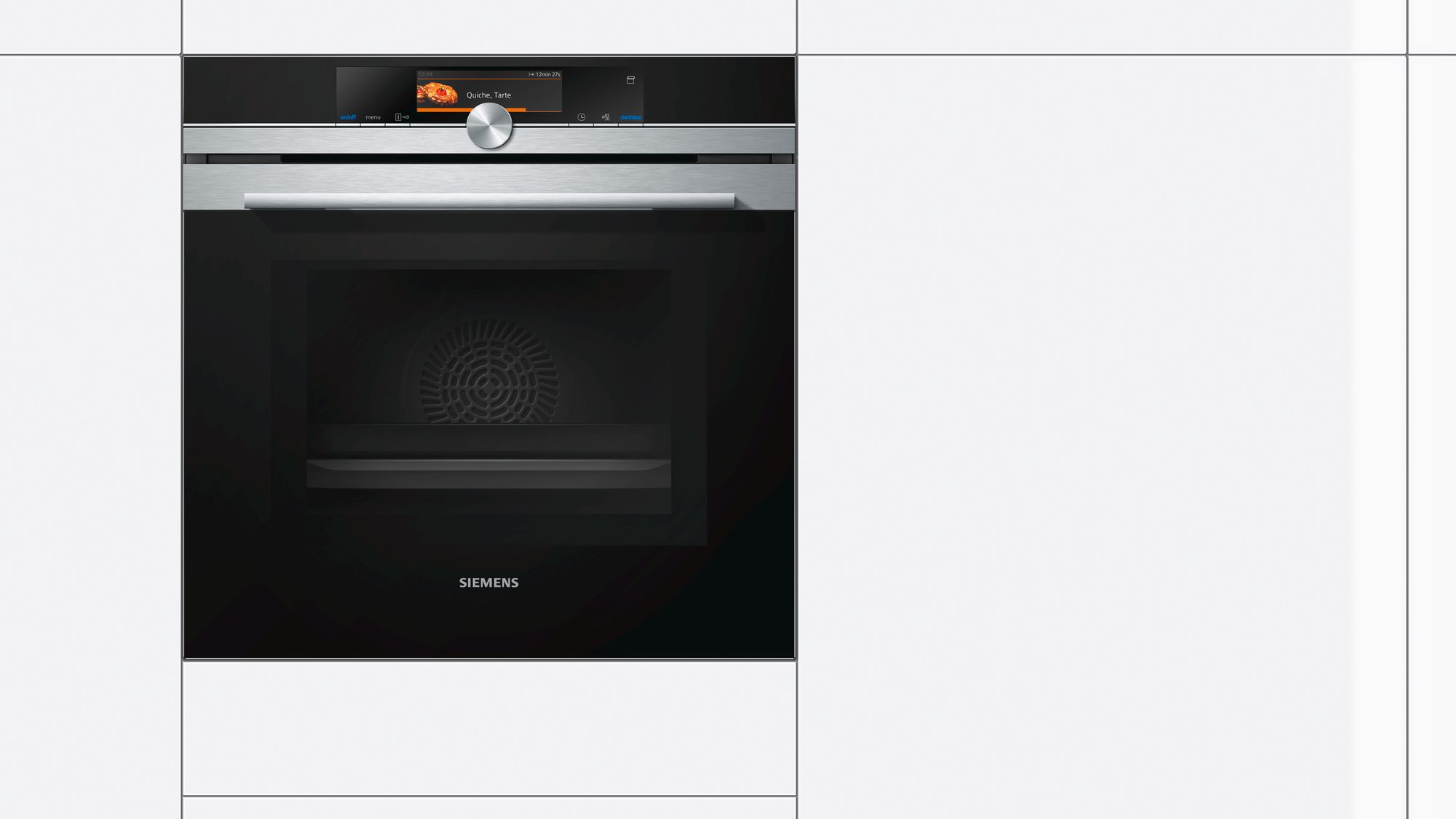 Siemens HN678G4S6 Mikrowellen-Backofen mit Dampfunterstützung
