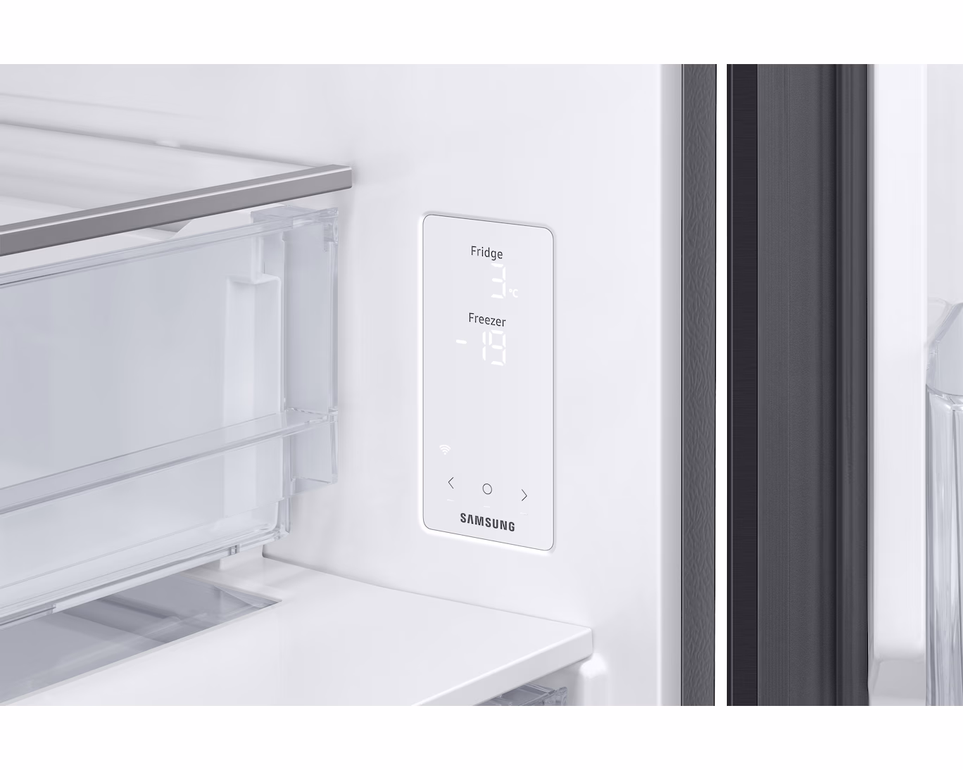 Samsung RB53DG703CB1EF freestanding fridge-freezer combination