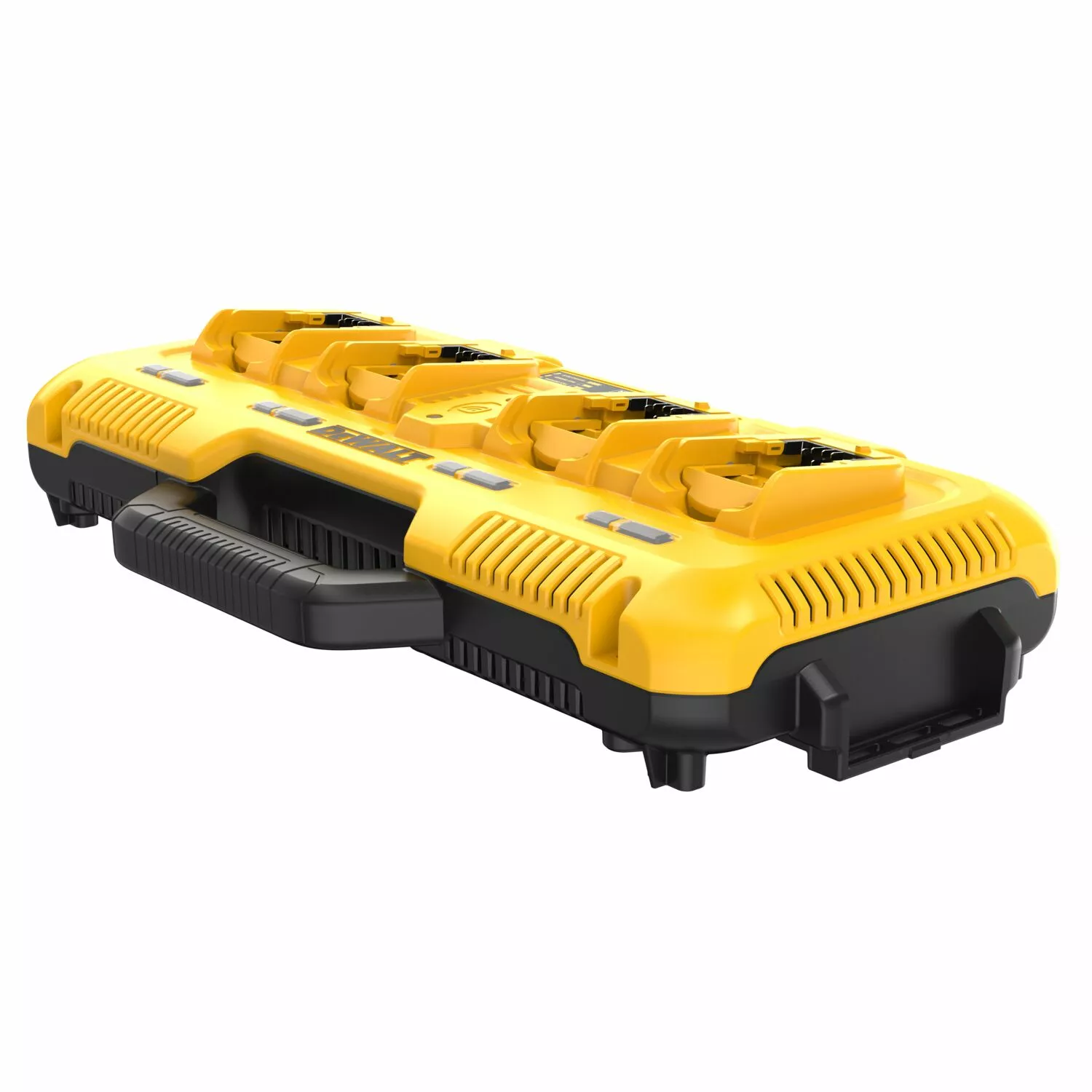DeWalt DCB104 Vierfach-Schnellladegerät – 4-Port 8A Ladegerät für XR & FLEXVOLT Akkus