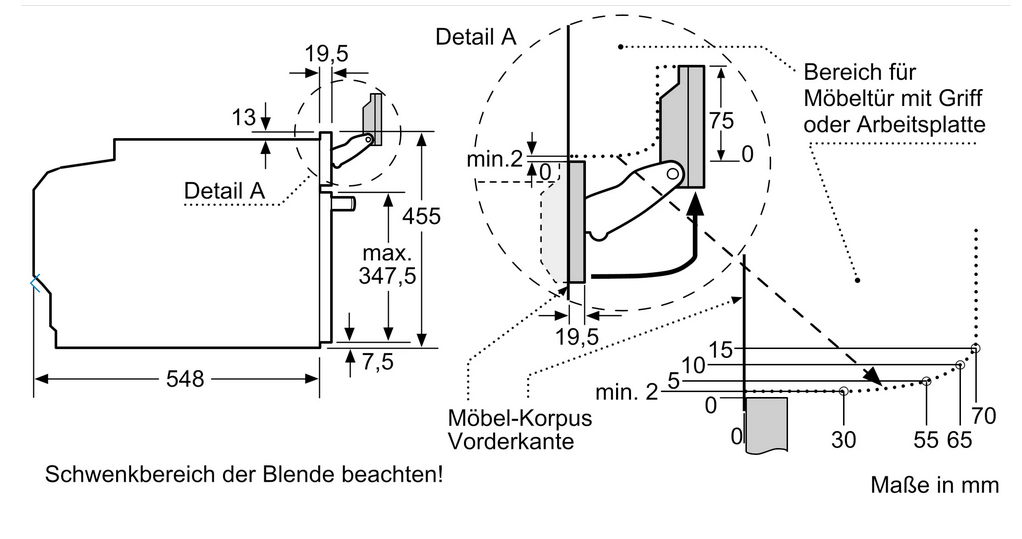 Bosch CSG656RB7 Elektro-Backofen mit Dampfgarer vulkan schwarz
