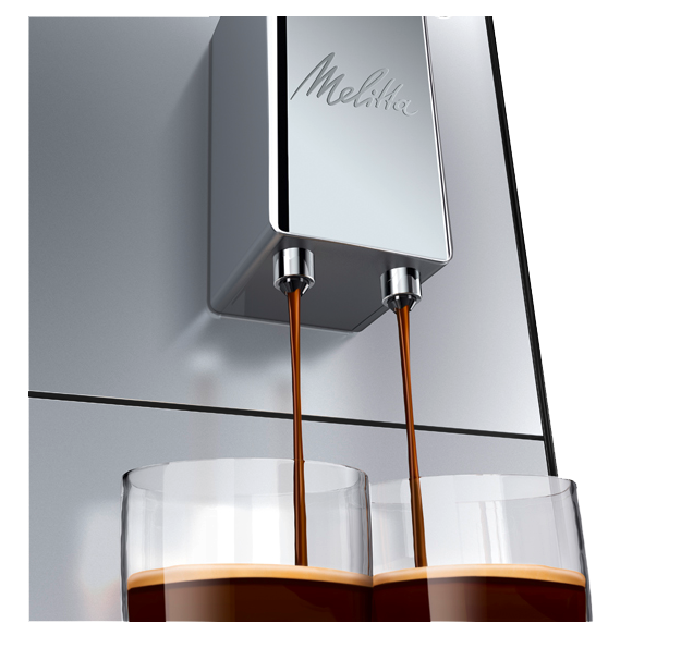 Melitta E950-103 Caffeo Solo Silber-Schwarz