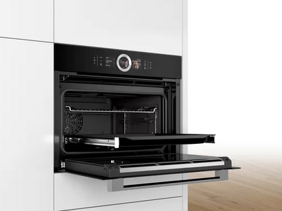 Bosch CSG656RB7 Elektro-Backofen mit Dampfgarer vulkan schwarz