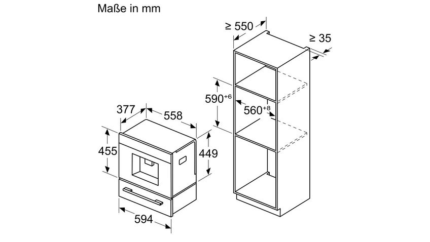 Neff CL4TT11N0 N 90 Einbau-Kaffeevollautomat
