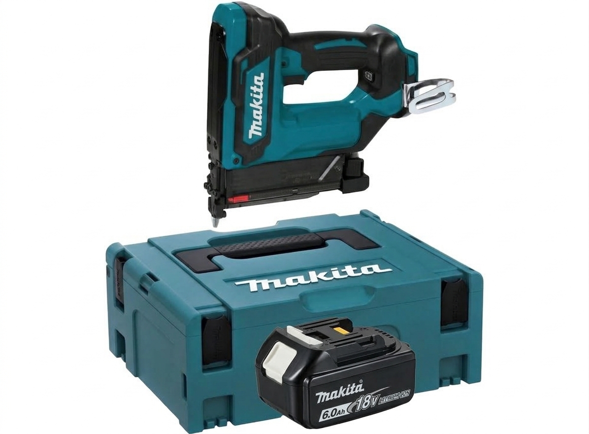 Makita DPT353G1J Akku Stiftnagler 18 V 15 - 35 mm + 1x Akku 6,0 Ah + Makpac - ohne Ladegerät