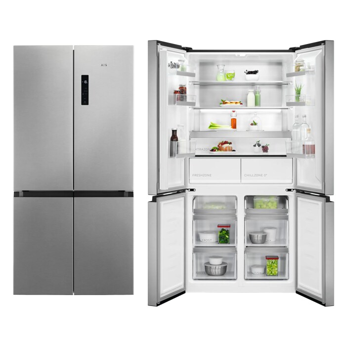 AEG RMB952D6VU Serie 9000 MultiSwitch+ French Door Kühl-Gefrierkombination – 506 Liter, NoFrost