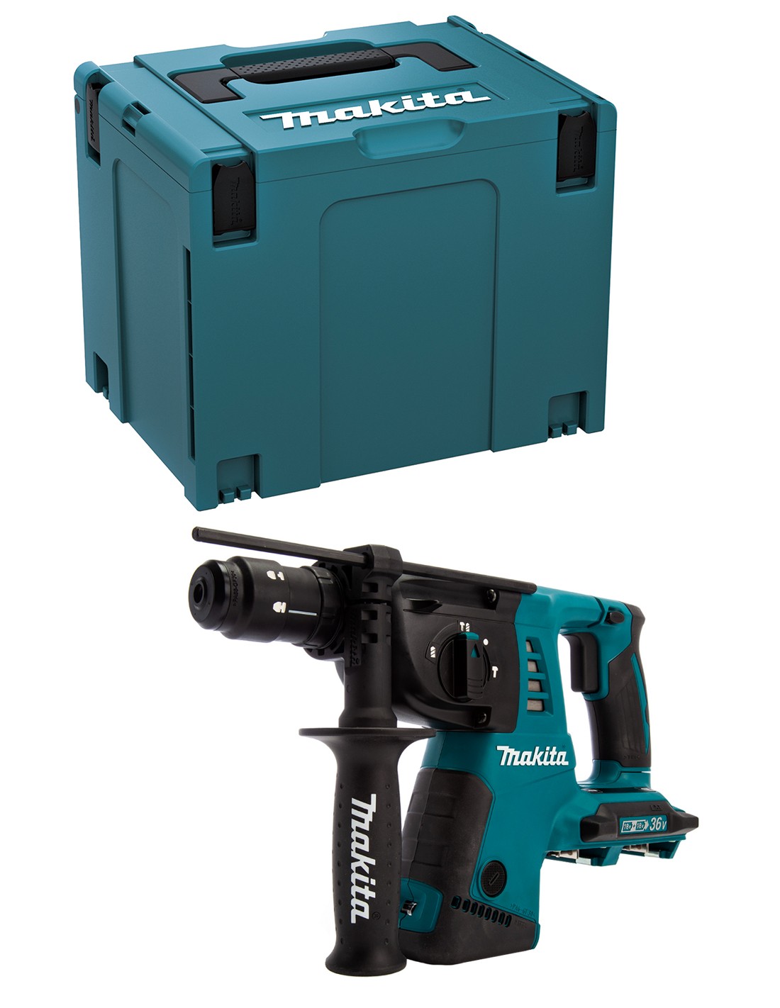 DHR264ZJ Makita DHR264ZJ Kombihammer (nur Gerät + MAKPAC 4)