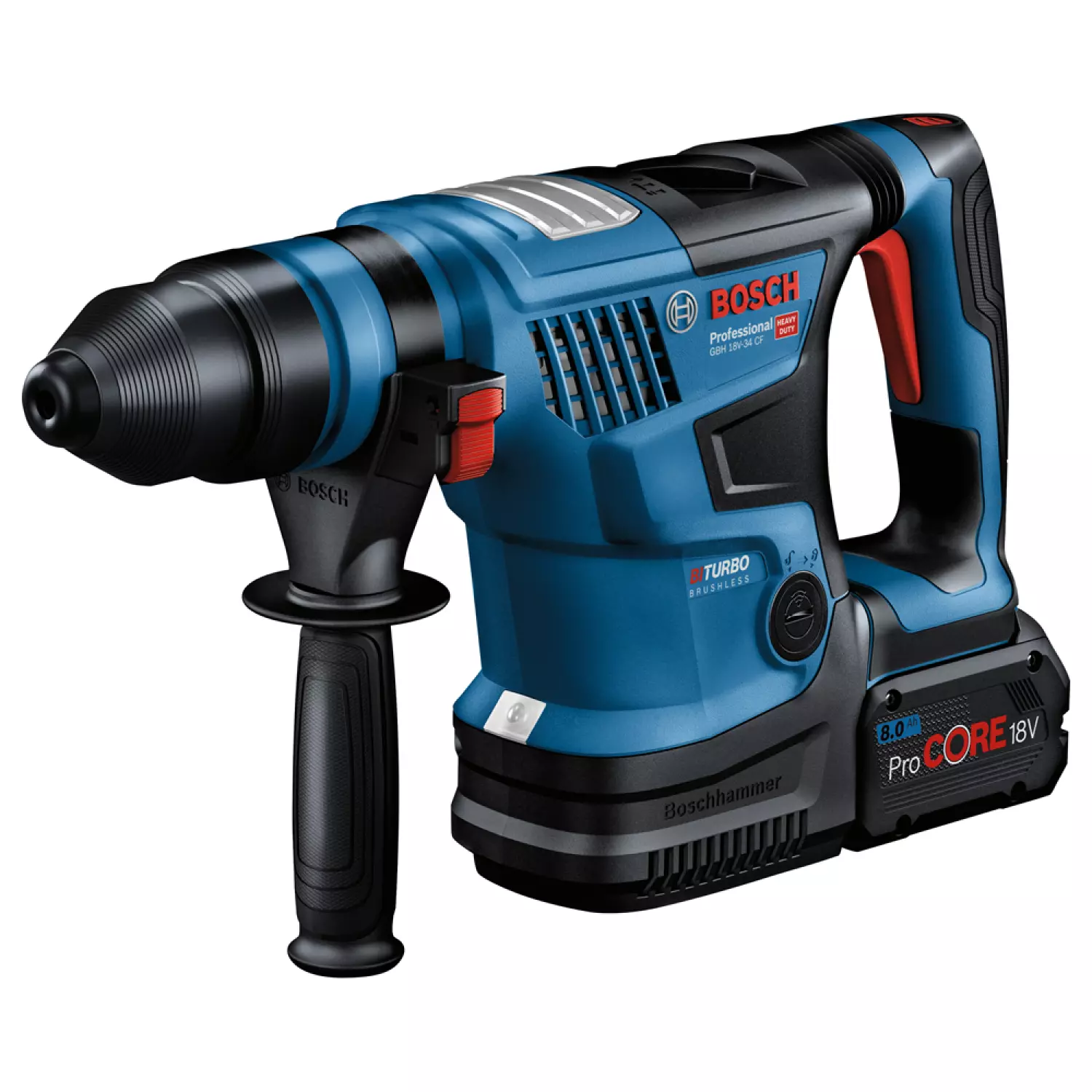 Bosch Professional Akku-Bohrhammer GBH 18V-34 CF (0611914002)