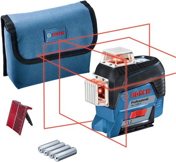 Bosch Professional Linienlaser GLL 3-80 C (0601063R05) Bosch Professional Linienlaser GLL 3-80 C (0601063R05)