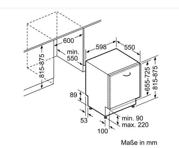 Bosch Serie | 4 Vollintegrierter Geschirrspüler 60 cm
