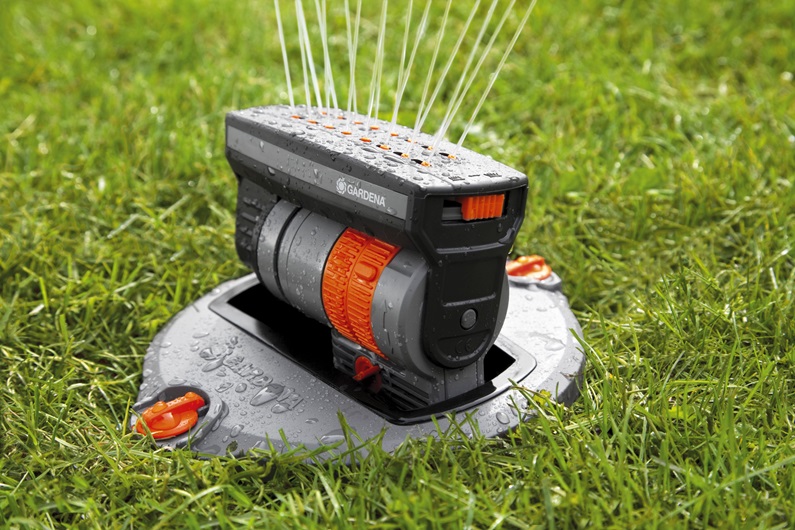 Gardena Versenk-Viereckregner OS 140, 8220-29, Sprinklersystem
