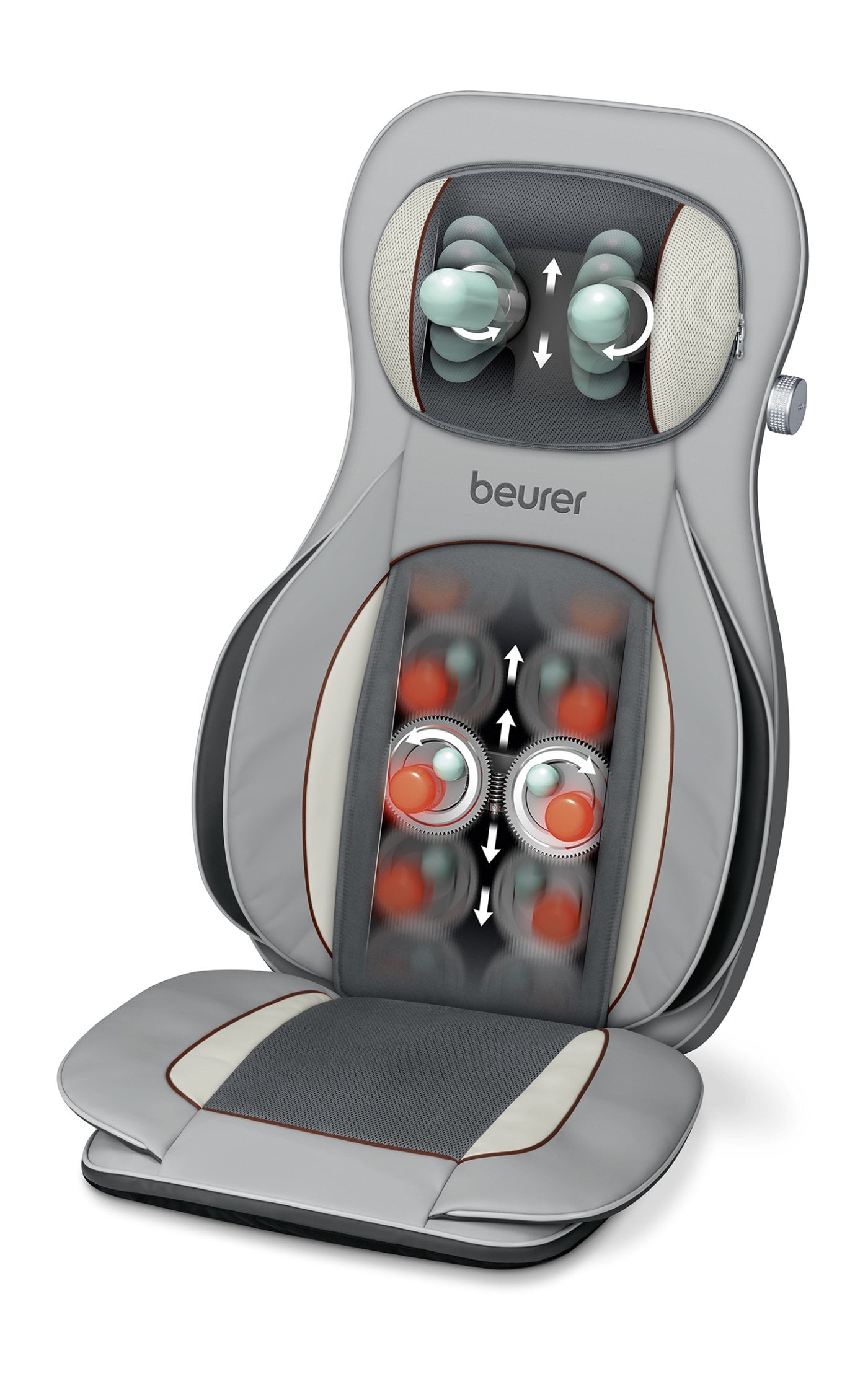 Beurer MG320 Shiatsu-Luftkompression-Sitzauflage