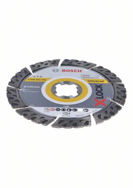 Bosch X-LOCK Trennscheibe Best for Universal 125 x 22,23 x 2,2 x 12 (2608615161)