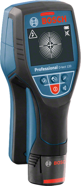 Bosch Professional D-tect 120 Professional Wallscanner (0601081300), max. Ortungstiefe 12 cm