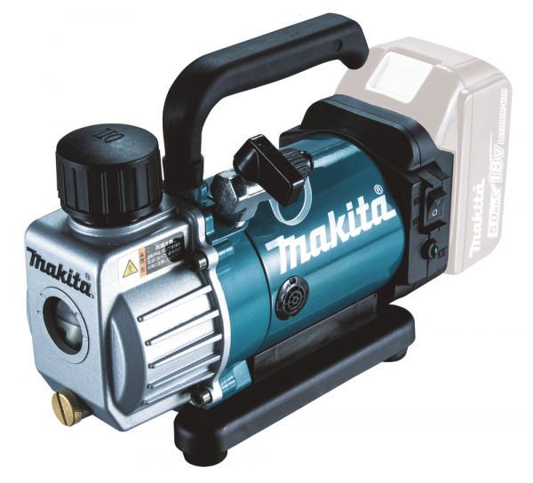 Jetzt verfügbar: die Makita DVP180Z Akku-Vakuumpumpe 18V mit 50