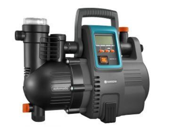 Gardena 5000/5 LCD Haus- & Gartenautomat, 1300W, Trockenlaufsicherung, schwarz (01759-61)