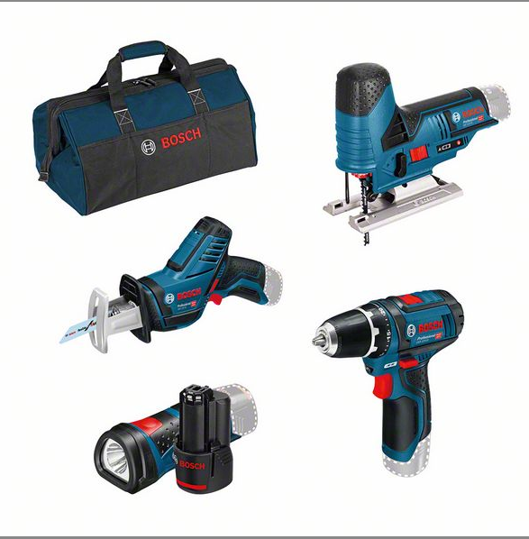 Bosch 4er-Werkzeug-Set 12V (0615990M06)