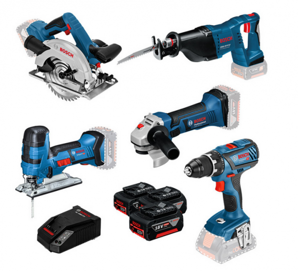 Bosch Professional Akku-Maschinenset (0615990K6N)