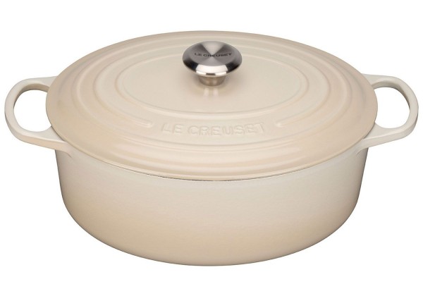 Le Creuset Bräter Signature Oval Creme 29cm