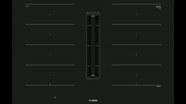 Bosch PXX801D67E Induktionskochfeld mit Dunstabzug 80 CM