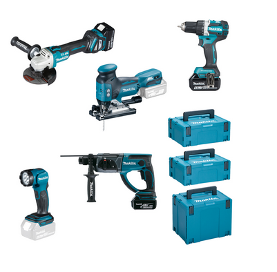 Makita DLX5066TJ Akku Spezialset