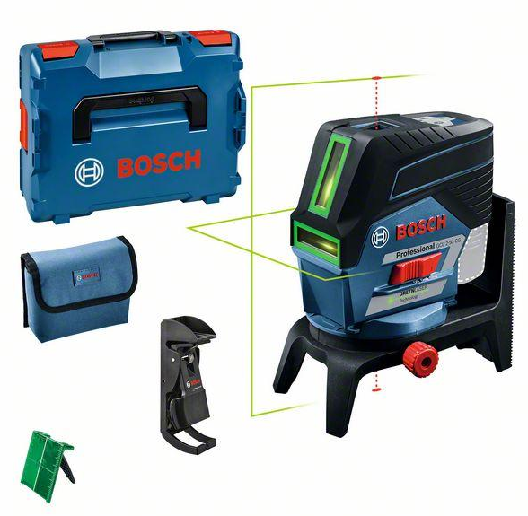 Bosch GCL 2-50 C Kombilaser mit Punktlaser und Linienlaser 0601066H03)